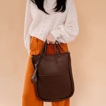 Tasche, Day Dreamer, Dark Brown used look