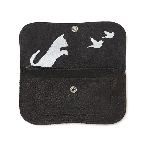 Portemonnaie, Cat Chase Medium, Black