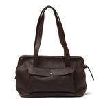 Tasche, Room Service, Dark Brown used look